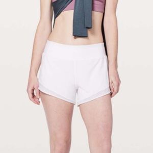 NWT Lululemon Gait Keeper Short *3" White Size 6